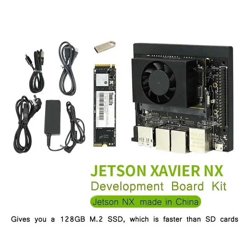 

NVIDIA Jetson AGX Xavier NX Developer Kit 8GB Unmanned Car AI Unmanned Board