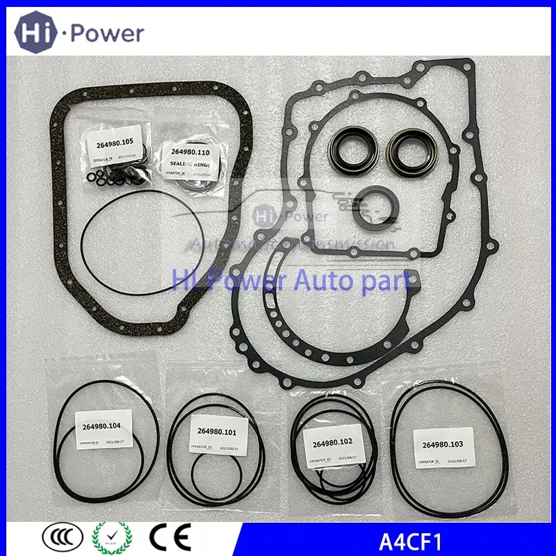 

A4CF1 A4CF2 Automatic Transmission Clutch Overhaul Repair Kit For HYUNDAI KIA/NAZA Gearbox Oil Seal Gaskets Kit