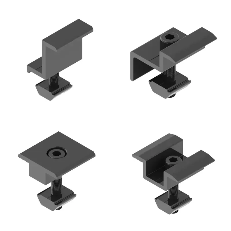 Solar Panel Mounting System Mid Clamp End Clamp Solar