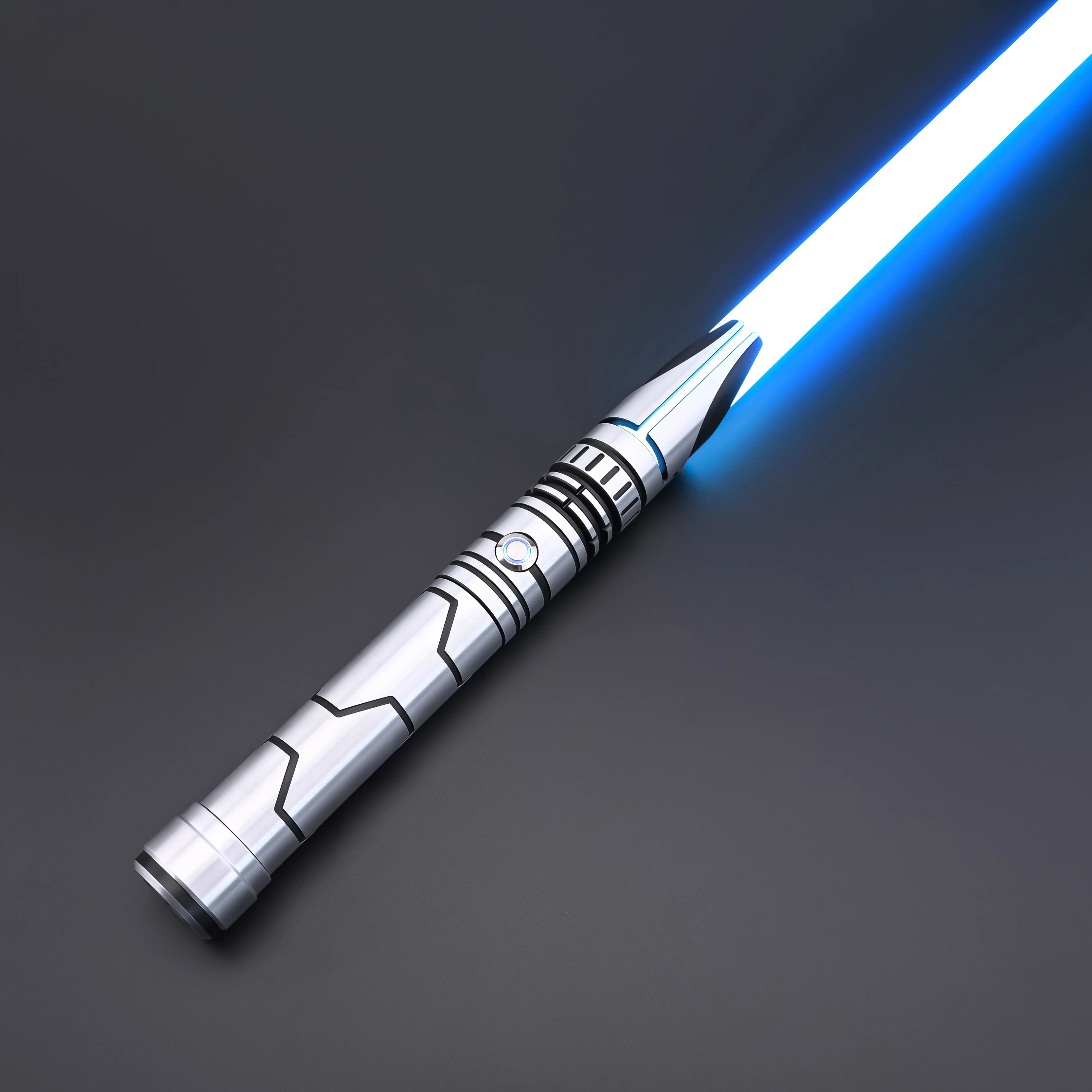 TXQSABER RGB Color Changing Neo Pixel Lightsaber Smooth Swing Heavy Duel Light Sword Metal Hilt Blaster FOC Cosplay Kids Toy