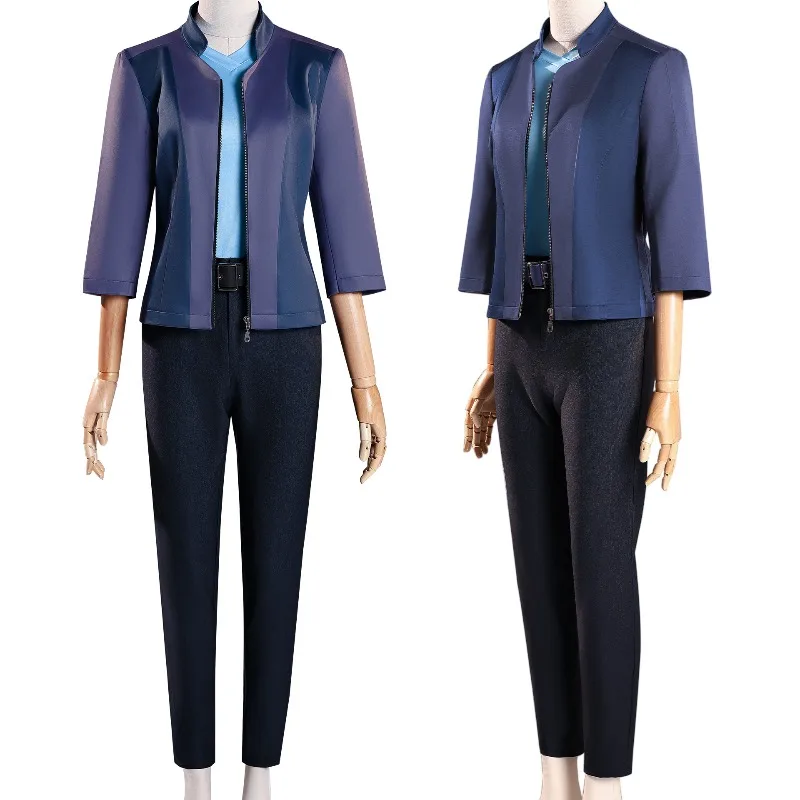 أزياء أنيمي جودي نيك التأثيرية ضابط أرنب الثعلب الحيوانات كوس مجموعة كاملة من ملابس لعب الأدوار للنساء والرجال حفلة موضوعية #5