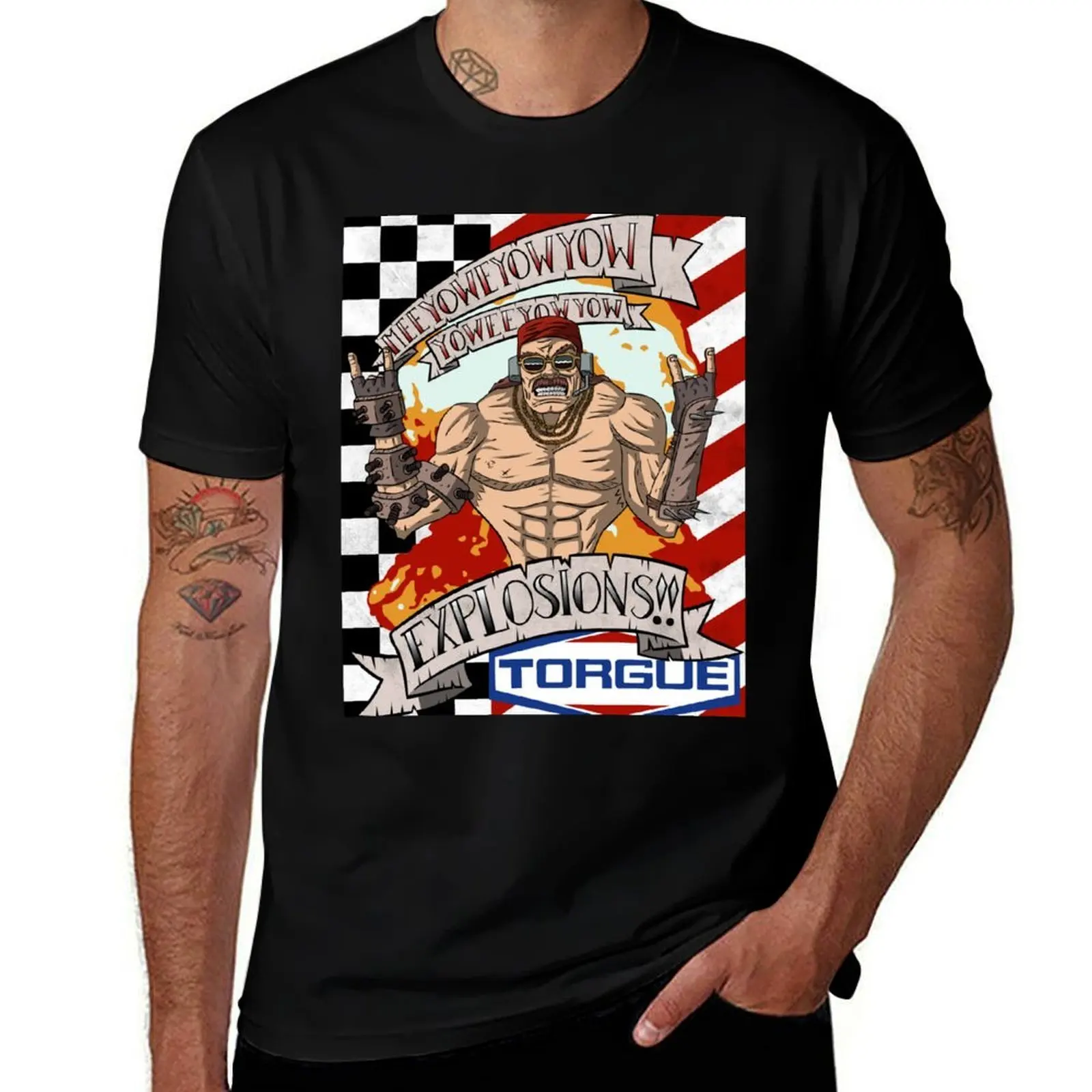 EXPLOSIONS!! T-Shirt Odor Resistant Short Sleeve Top T-Shirt