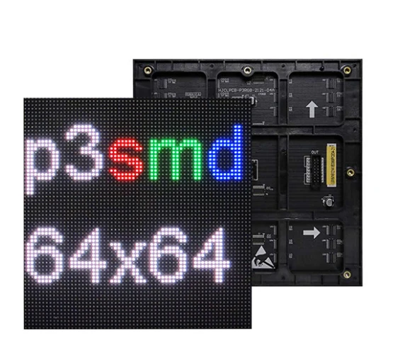 32x32 Pixel SMD2727 P6 High Brightness Full Color Outdoor LED Display Module