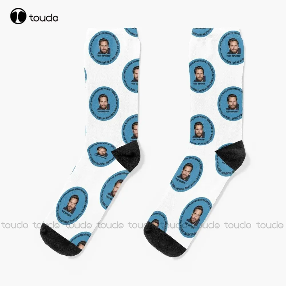 Scott Disick Socks Graphic Socks High Quality Cute Elegant Lovely Kawaii Cartoon Sweet Cotton Sock Custom Gift Streetwear Funny