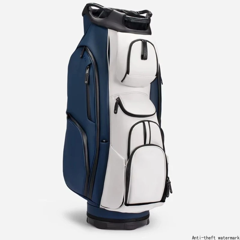 2025 - Affordable golf bag, personalized leather waterproof golf cart bag, 14 compartments, durable and scratch-resistant.