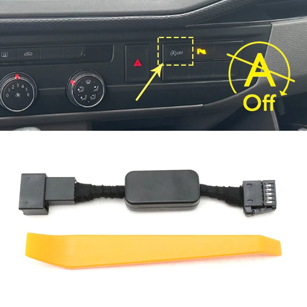 Auto Stop Start Eliminator Off Canceller Sensor Disable Cable For VW Transporter Caravelle Multivan California T6.1 2019-2024