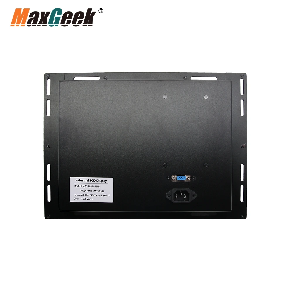 Imagem -03 - Monitor do Lcd de Maxgeek 12 Polegada para Substituição do Monitor do Crt do Pino 28hm-nm4 de Hass Vf2 Vf3 9