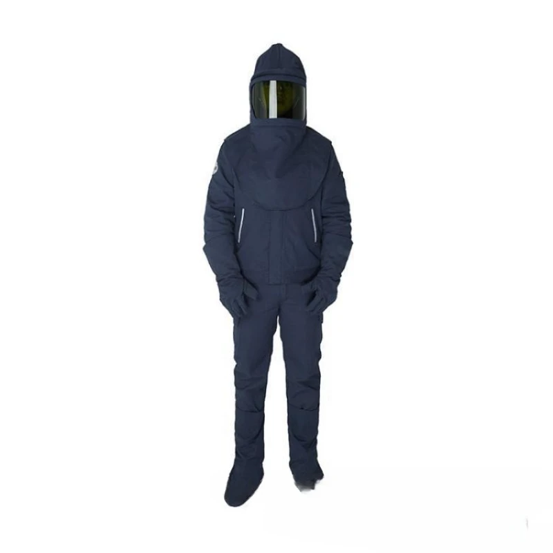 Electrician anti-flame retardant heat insulation arc protective clothing
