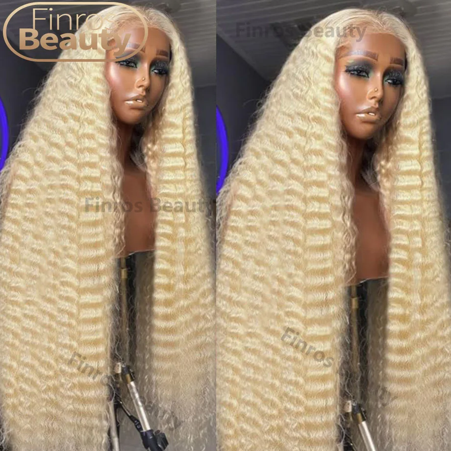 

613 Hd Lace Frontal Wig 13x6 Honey Blonde Human Hair Wigs Curly Lace Front Wig Human Hair 13x4 Transparent Deep Water Wave Wig
