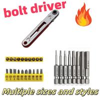 5-12Pcs 1/4inch 50mm Specialty Screwdriver Bit Set Y-Type Triangle Cross 3-Point Screwdriver Tool Accessories