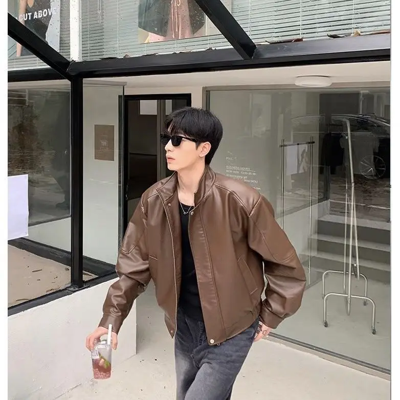 

Jacket Man Elegant Coats Mens Windcheaters Soft Climbing Ese Fashion Snow Autumn Yellow Fitness Asymmetric Gold Casual Mesh Cool