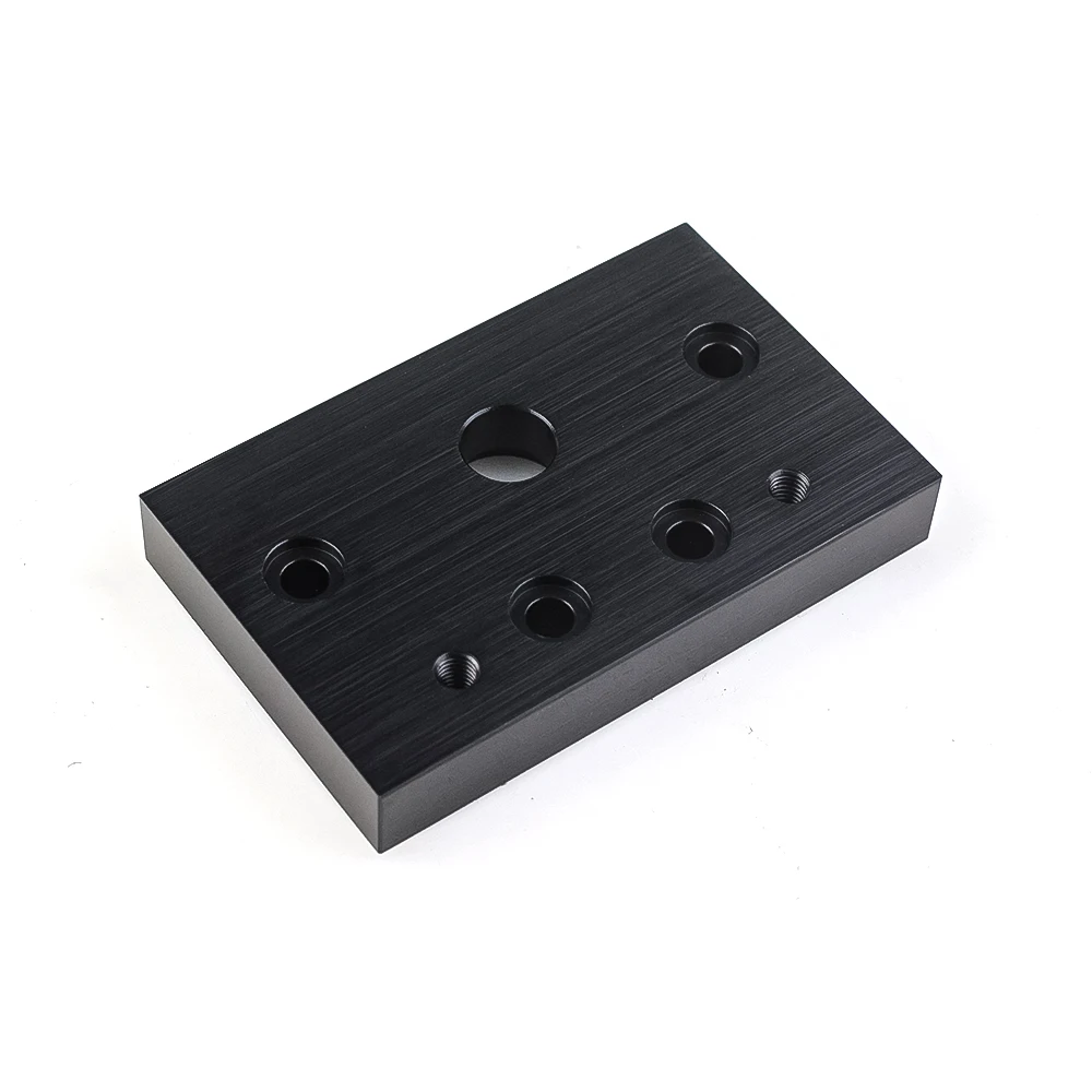 1PC 4080 C-Beam End Mount 6063-T5 Aluminium Plate for 2080 Aluminium Profile Linear Rail Plate 3D Printer Nema23 Stepper Motors