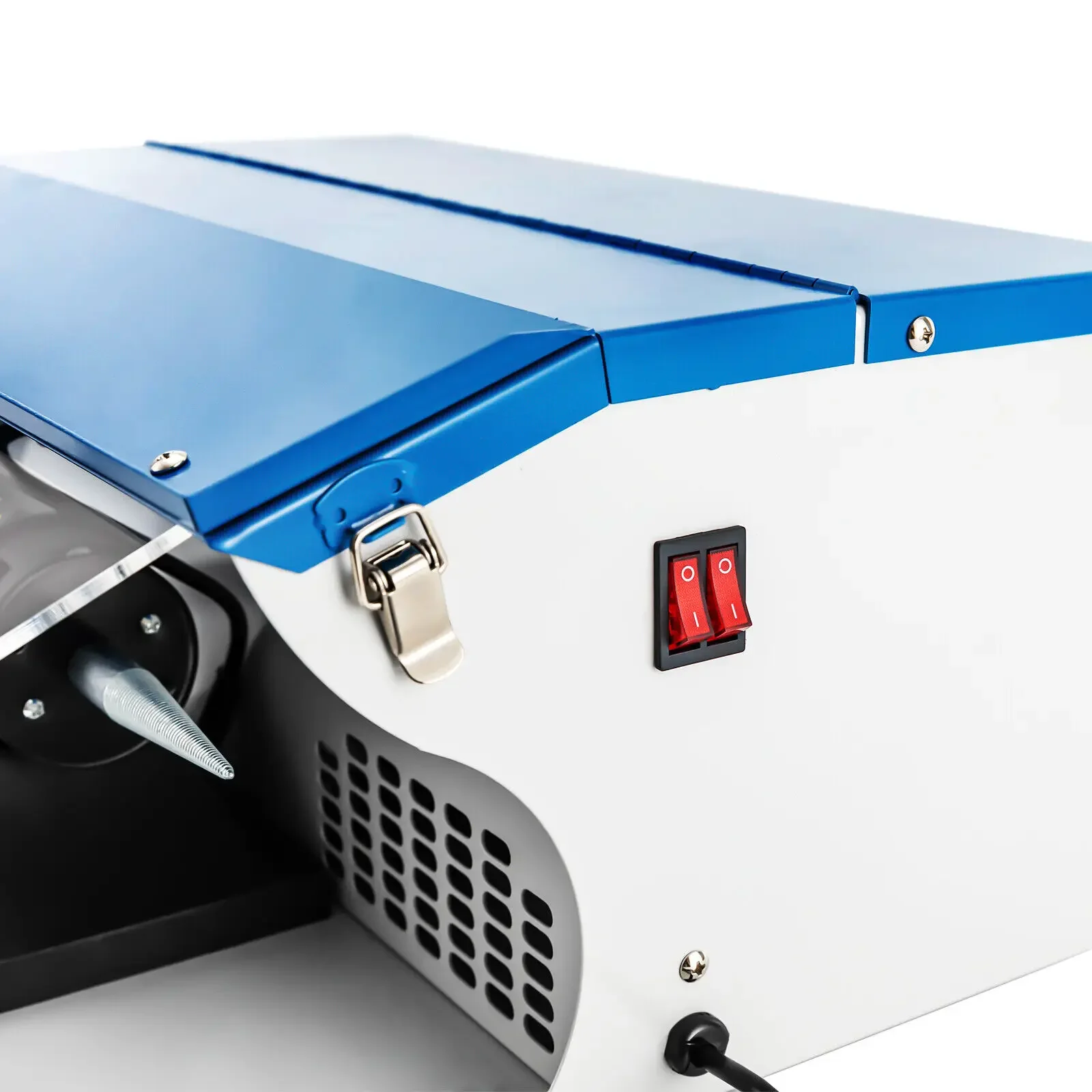 보석 연마 버핑 기계 – 집진기 및 조명이 포함된 벤치탑 500W