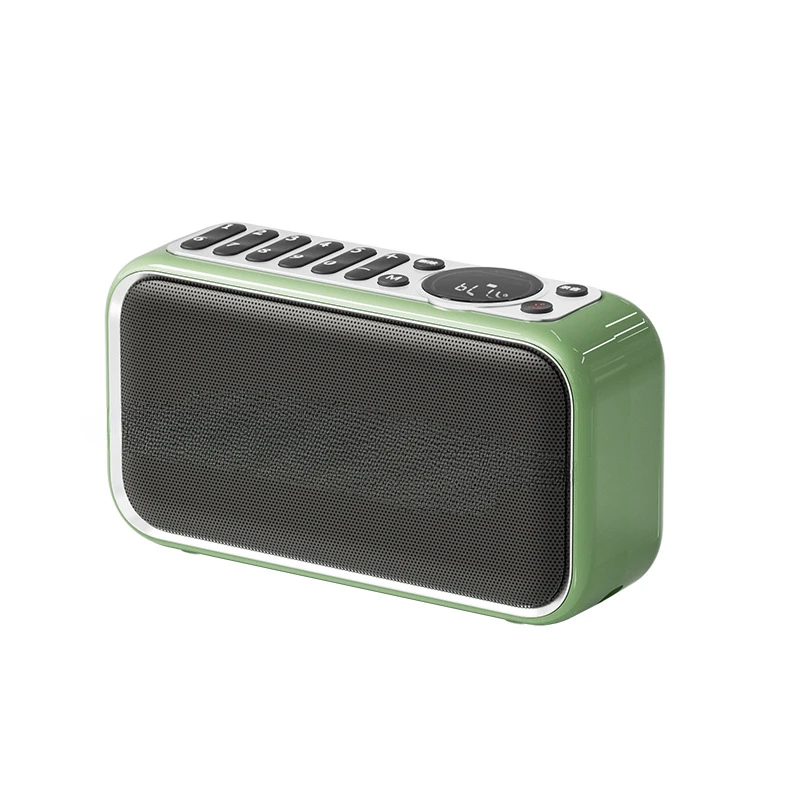 FOR Bluetooth speaker F35 supports U disk TF card, digital song selection FM radio, one-click recording deletion