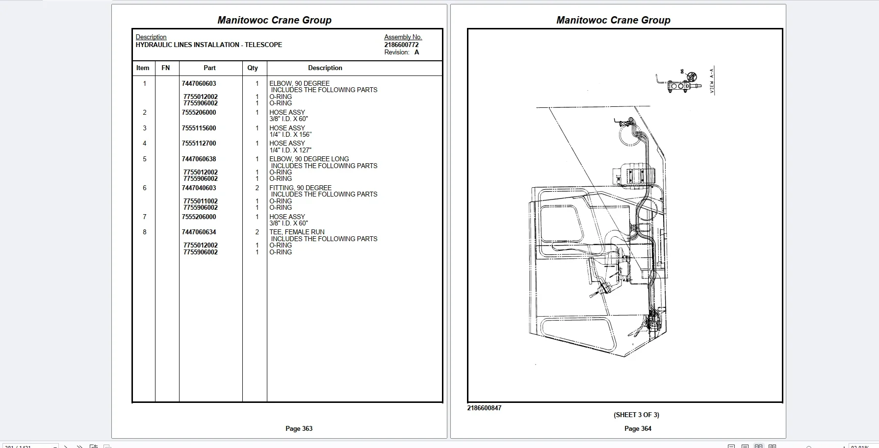 AutoDVD2 Grove Crane 7.82 Gb TM TMS TT TTS Series Collection Parts Manual PDF