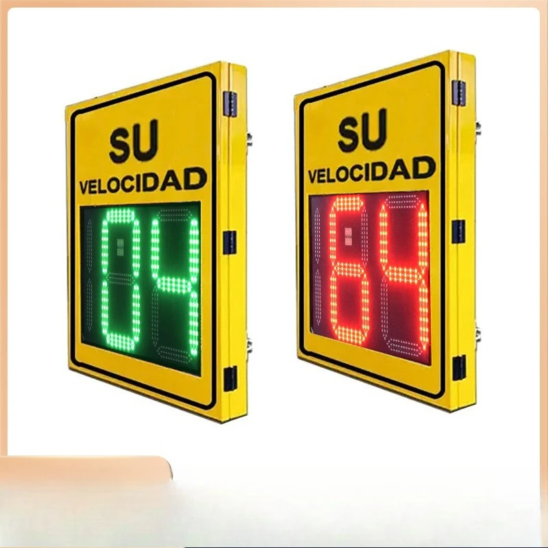 Aluminum shell foreign trade radar speed meter range radar speed screen road speed plate