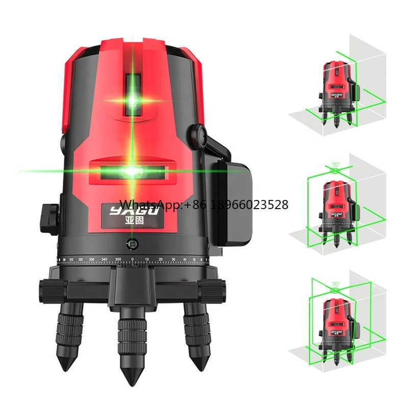 

2/3/5 Lines Auto Laser Level 360 Rotary Self Leveling Measure Tool