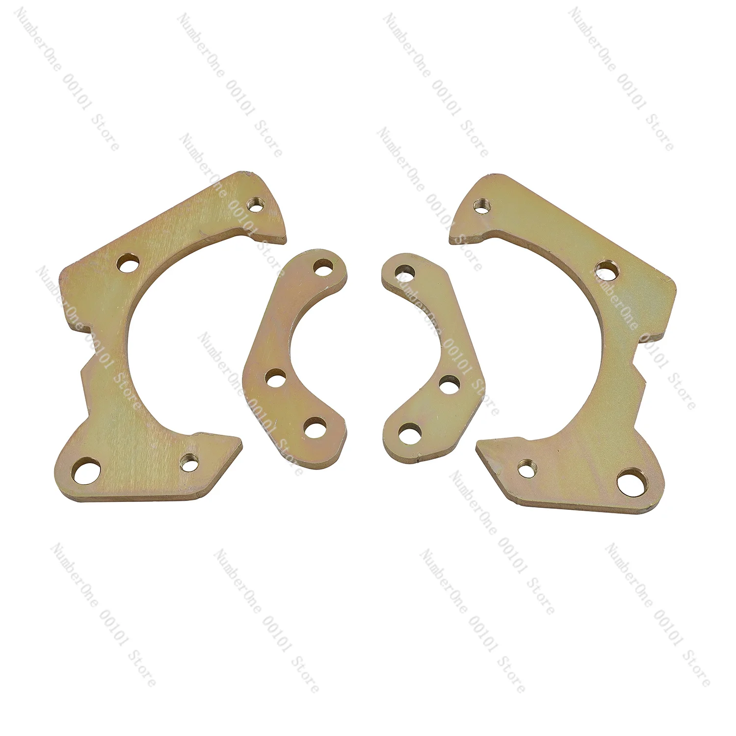 11 Inch Disc Brake Conversion Kit, Black Powder Coated Calipers Replacement for Chevrolet 1959-1964