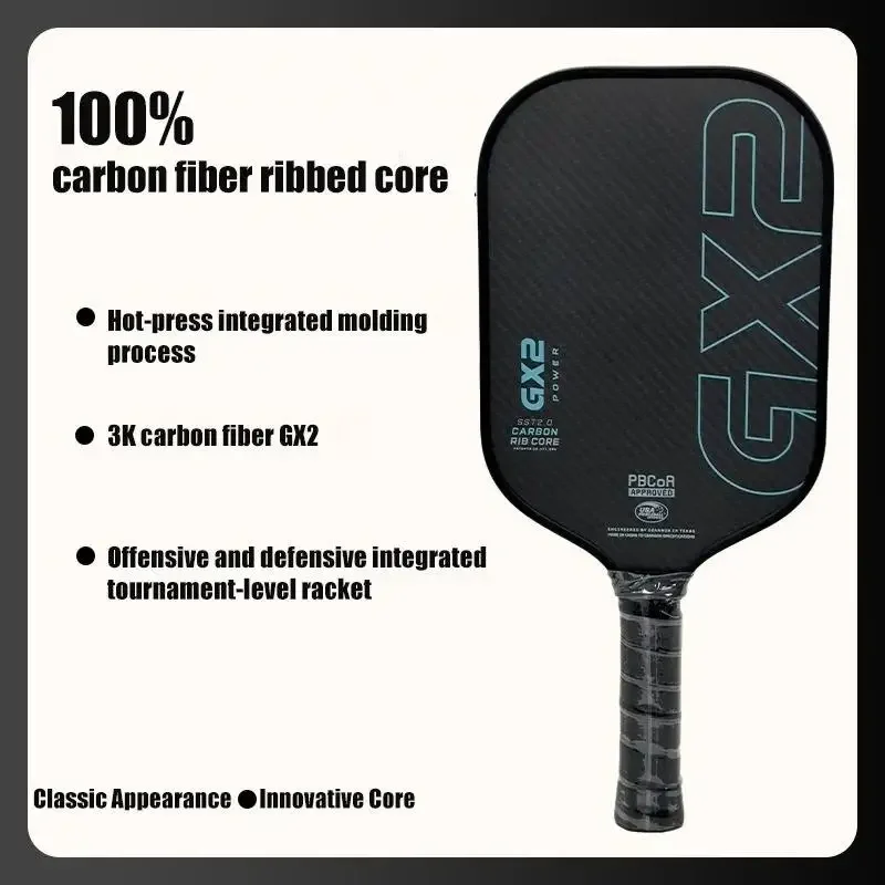 gx2-elongated-sstcore-20-usapa-approved-3k-woven-raw-16mm-200-faw-toray-t700-mid-modulus-carbon-fiber-gearbox-pickleball-paddle