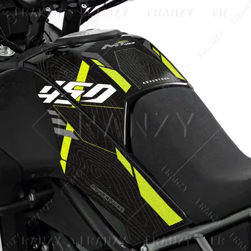 Imagen 2 del producto Pegatinas protectoras antideslizantes para tanque de combustible de motocicleta, accesorios para CFMOTO CF moto 450MT 450 mt 2024, 3M
