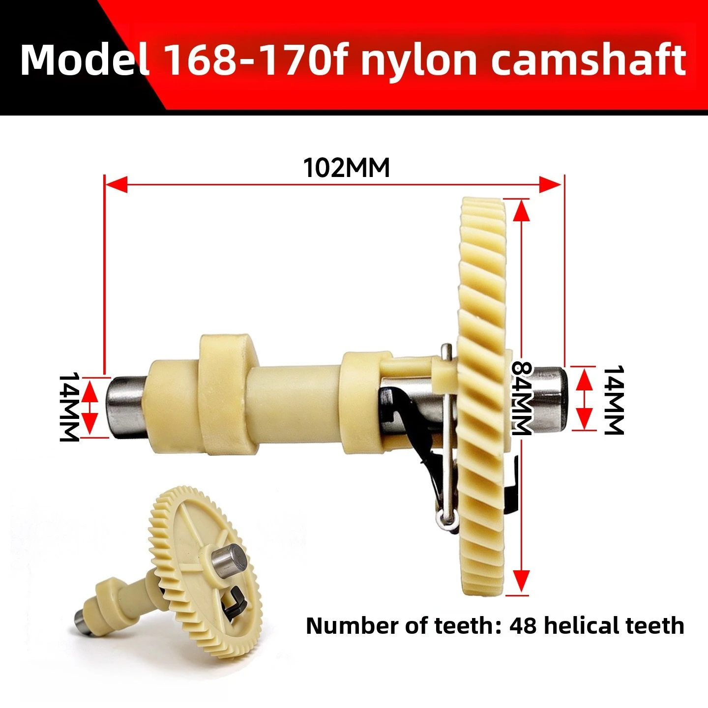 Generator Parts GX160 GX 200 270 GX 390 168F 188F Camshaft Balance Shaft