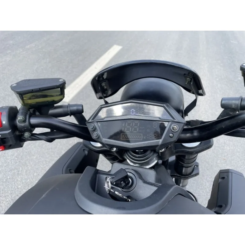 2025 أحدث المهنية للتخصيص أحدث نمط دراجة نارية كهربائية 8000 واط 90a بطارية ليثيوم منتصف محرك فرش السيارات مع #4