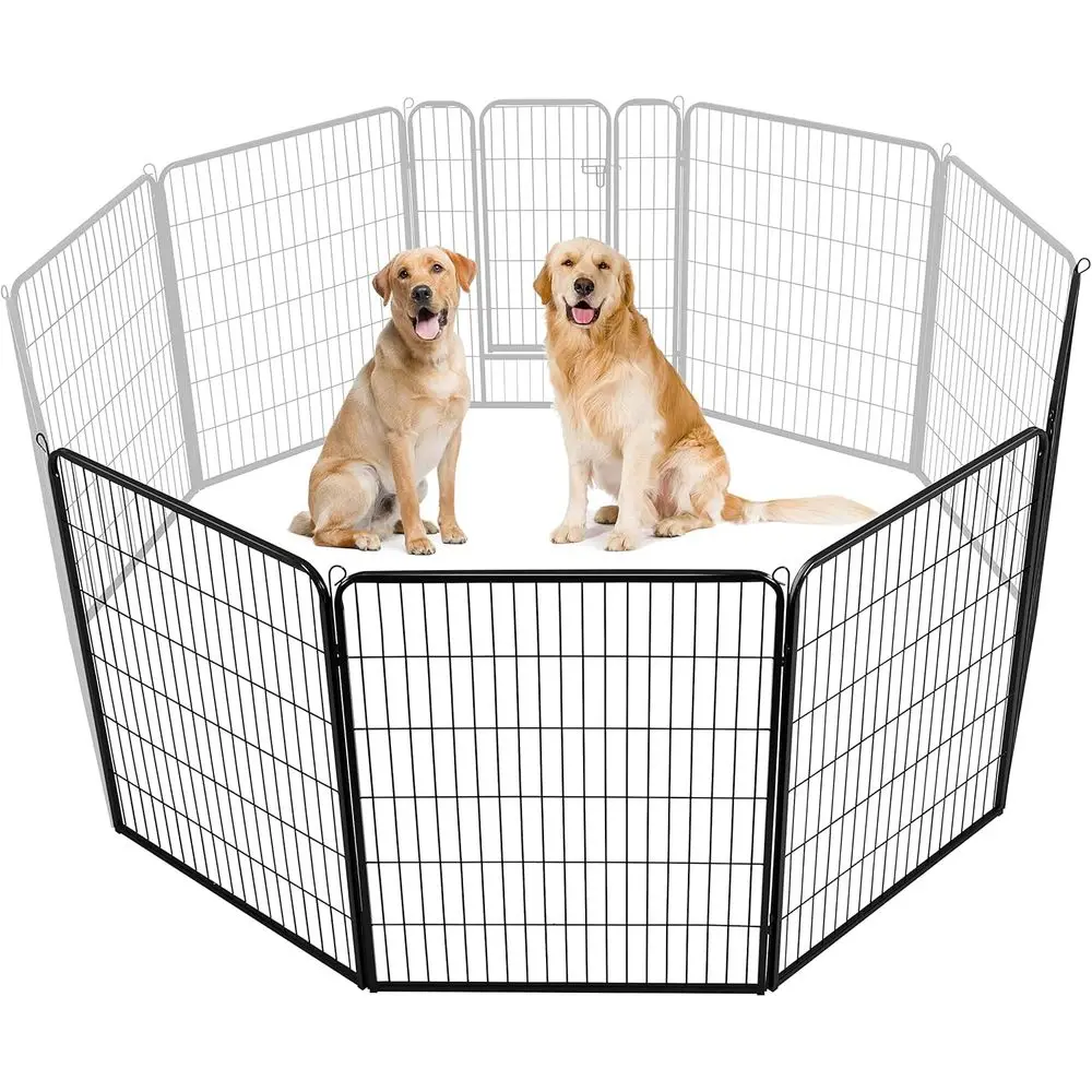 

40 Inch x 10.6 Feet Garden Fence Rust-Resistant Outdoor Patio Border for Landscaping and Pet Containment