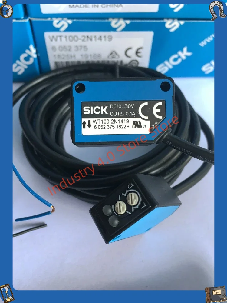 

WT100-N1412, WT100-N1419, photoelectric sensor WT100-2N1419 new in box
