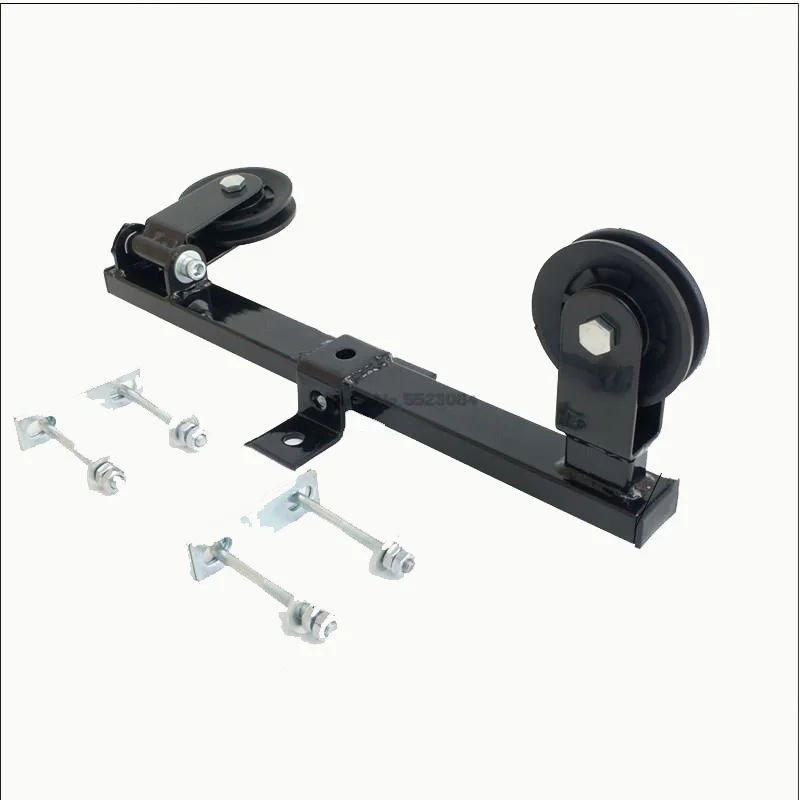 

Gym Fitness Pulley Cable Machine Attachment Arm Back Chest Muscle Blaster System Pull Down Equipment For Square Tube Accessories