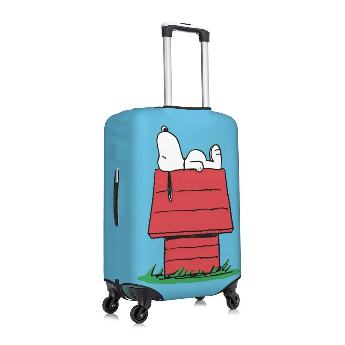 Peanuts Snoopy Napping Suitcase Cover Practical Business Protector Luggage Case Flight