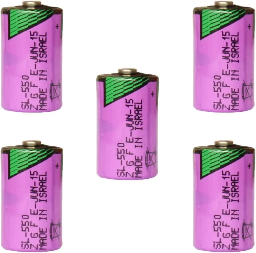 

(5 Pack) SL-550 Non Rechargeable Lithium Battery for Tadiran SL-550/SL-750 Battery（3.6V 1100mAh）