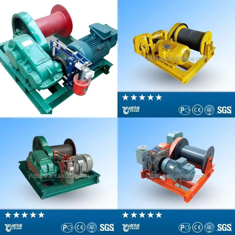 Recycling Machine 2026 Reversible Small Boat Electric Winch