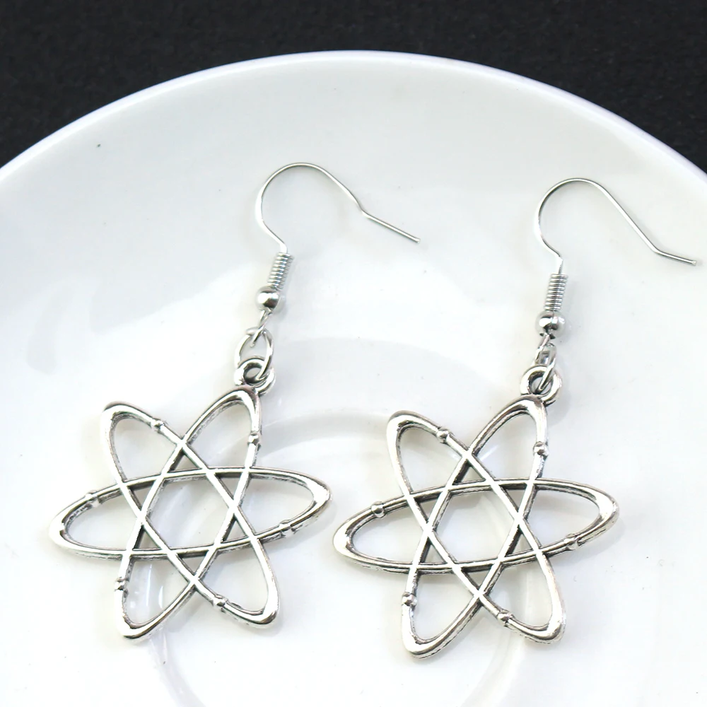 مجهر شخصي الجينات الجزيئية Dna عالم الكيمياء الحيوية هدية عيد المعلم أقراط العلوم الإبداعية #4