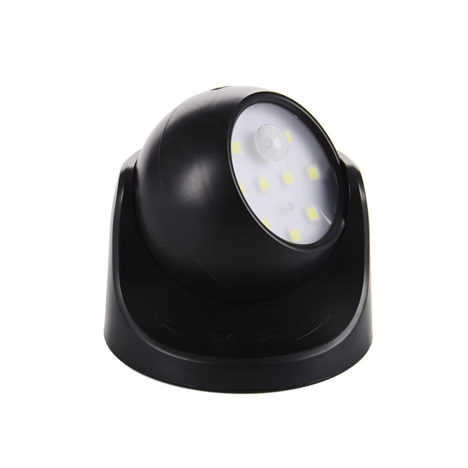 Battery Operated LED Spotlight PIR Motion Sensor Light Wireless Infrared Wall Lamp  Indoor Outdoor Detector Security Light