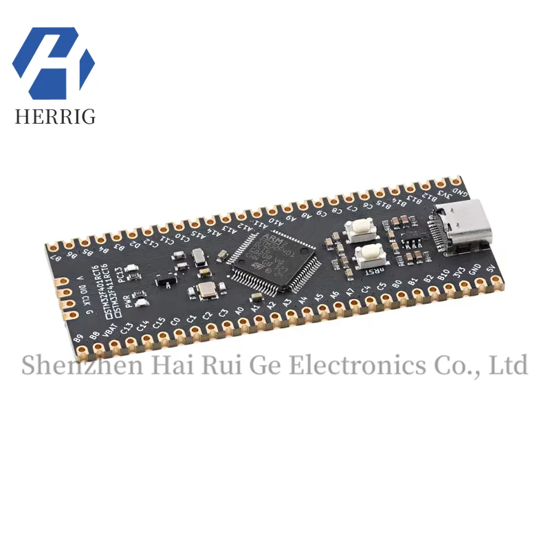 

STM32F401RCT6 Development Board, Gold-Plated Half-Hole Process, STM32F4 Core System Board Learning Module