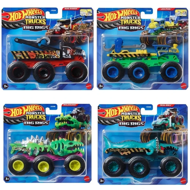 

Новинка 2025 года, оригинальный буксир Monster Wild 6, серия, модель автомобиля из сплава, украшение для рабочего стола, коллекция игрушек, подарки на день рождения