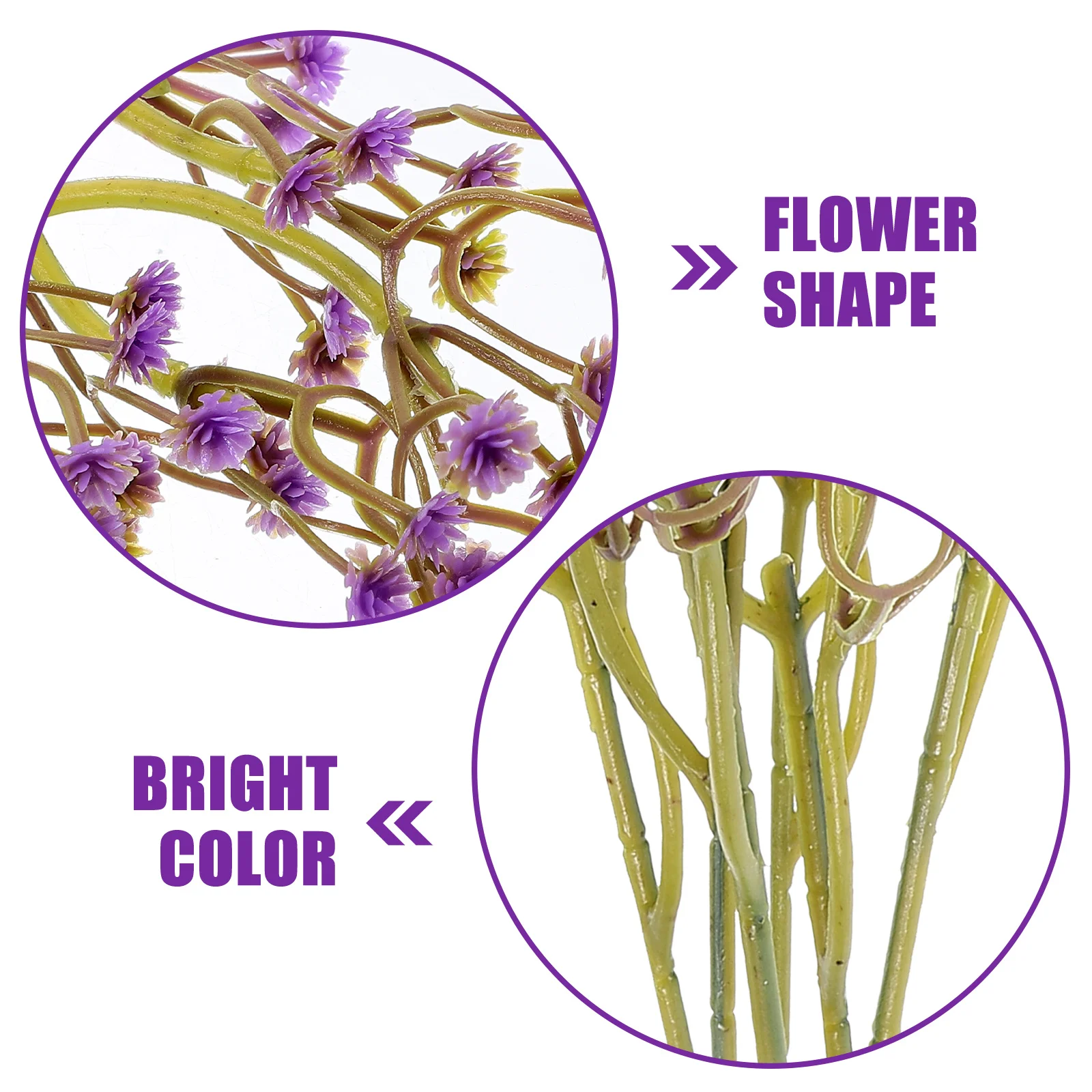 

1 Set Gypsophila Artificial Flowers Wedding Party Decor Elegant Fake Flower Stems Home Living Room Decoration Lifelike Flower