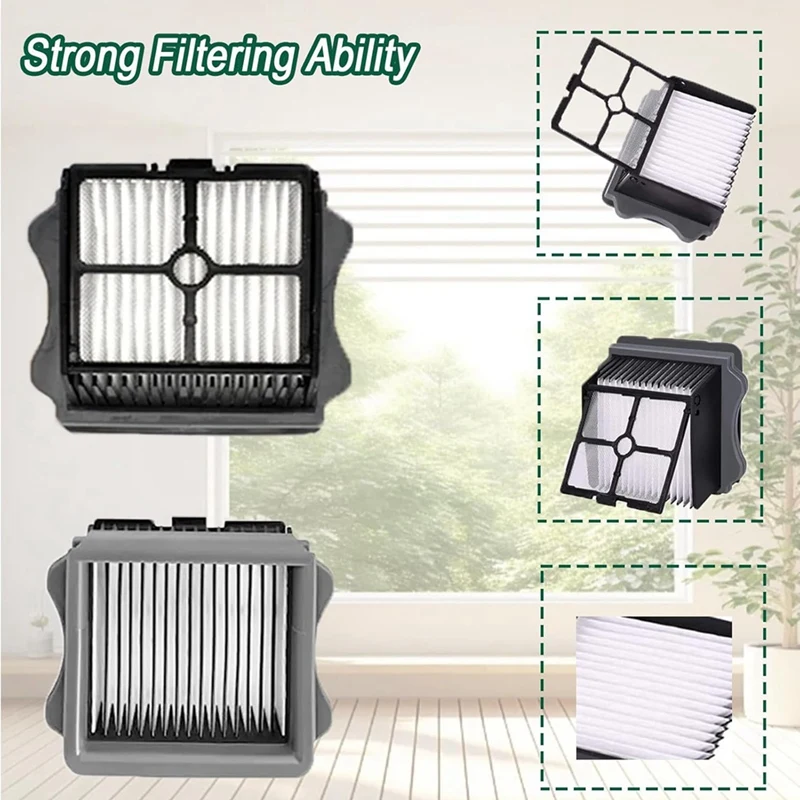 HEPA Filter And Brush Roller For Tineco Floor ONE S5/ Floor ONE S5 Pro 2 Cordless Vacuum Cleaner Accessories