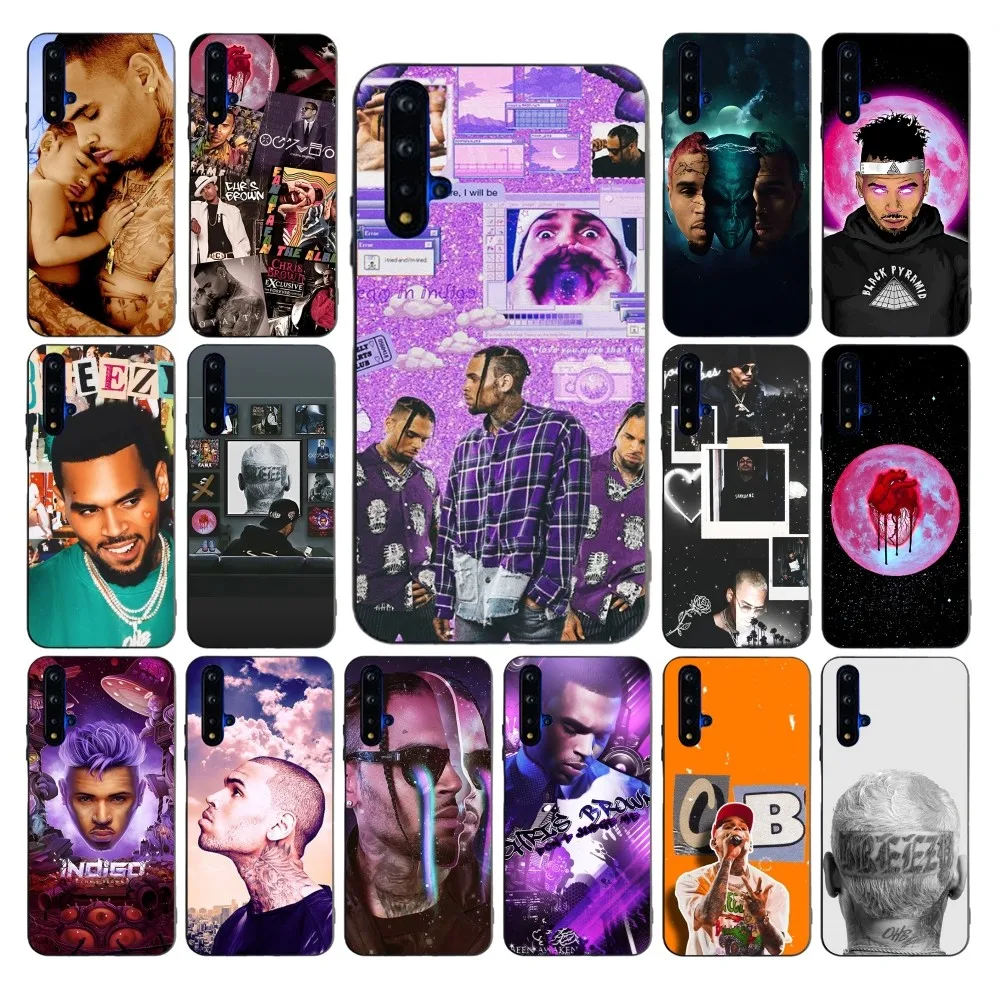 Rapper Chris Brown Phone Case For Huawei Mate 10 20 30 40 50 lite pro Nova 3 3i 5 6 SE 7 pro 7SE