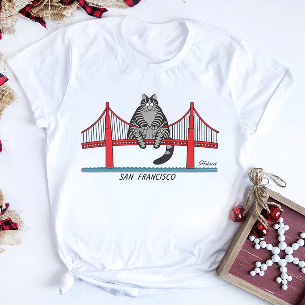 Ryan Gosling Cat Shirt Funny Golden Gate Bridge Cat Graphic Tee Project Hail Mary 2026 T-shirt Ryland Grace Cat Shirt Funny Tops