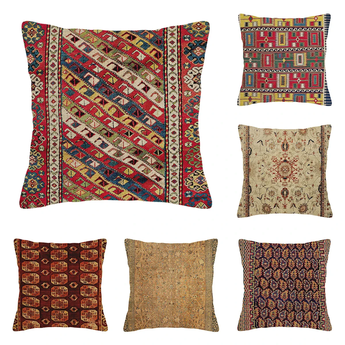 

Home living room modern decoration cushion decoration pillow cover 45*45 40x40cm 60x60cm 45x45cm Persian pattern 50x50cm boho