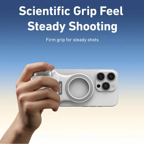 Imagen 2 del producto TELESIN-empuñadura magnética para cámara de teléfono, soporte para teléfono, ayuda de disparo, mango de Control remoto para Iphone, HUAWEI, SAMSUNG