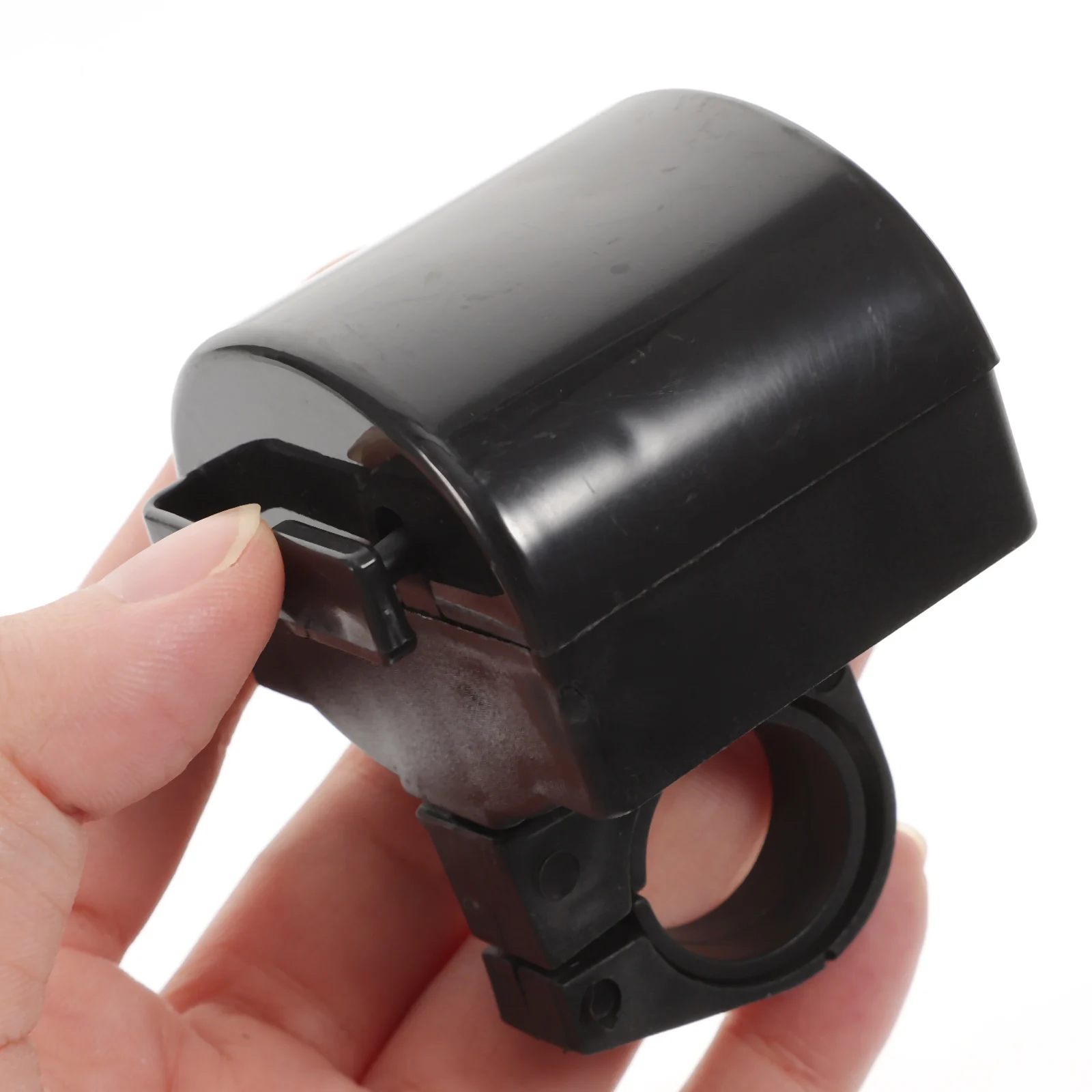 

Horn Electric Waterproof Intelligent Bicycle Trumpet Abs Bright Light Night Riding Mountain Road Bike Gift Accessories Black
