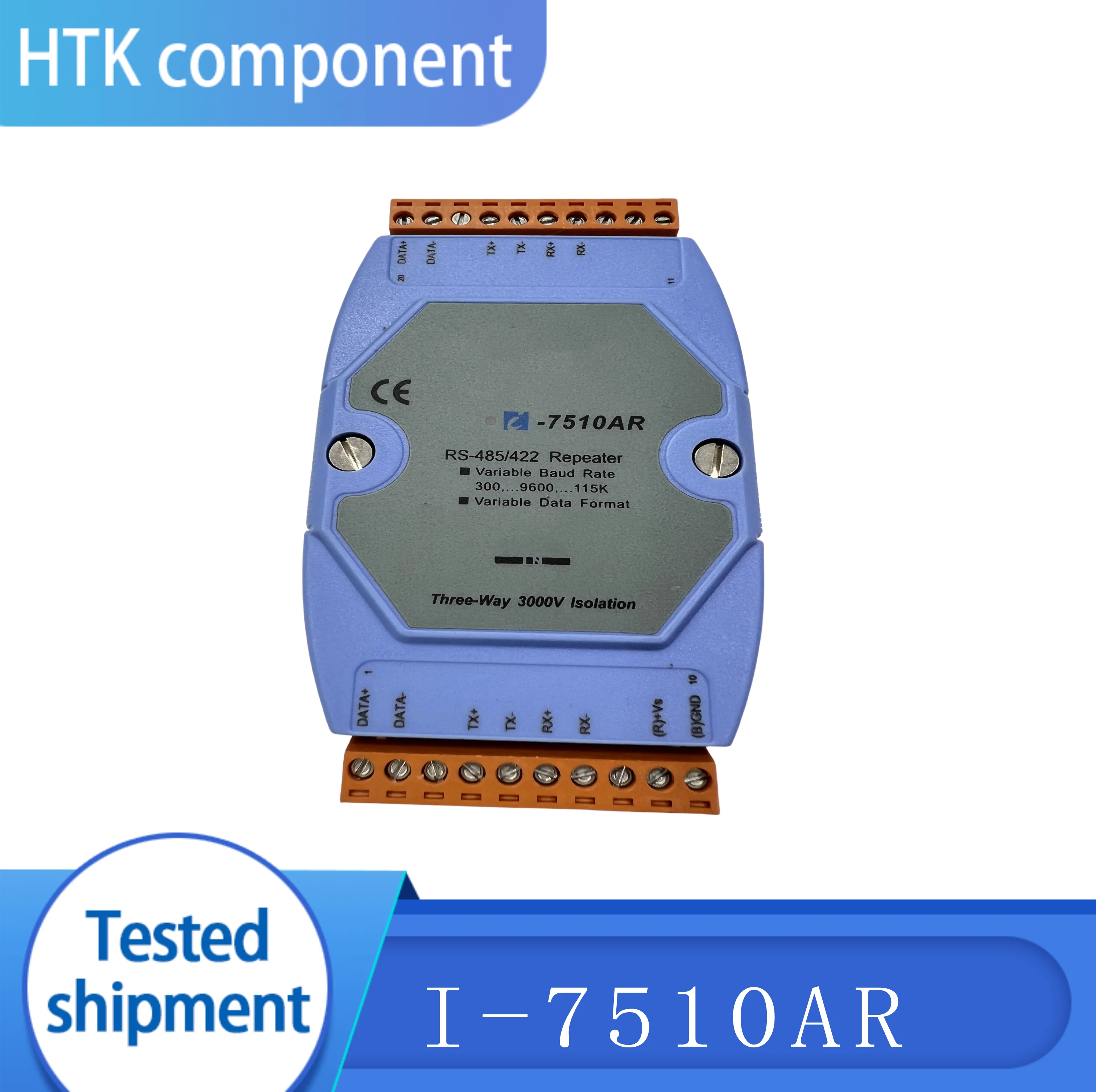 100% Test Working   For I-7510AR RS-485/RS-422 Relay Module (Three-Terminal Isolation)