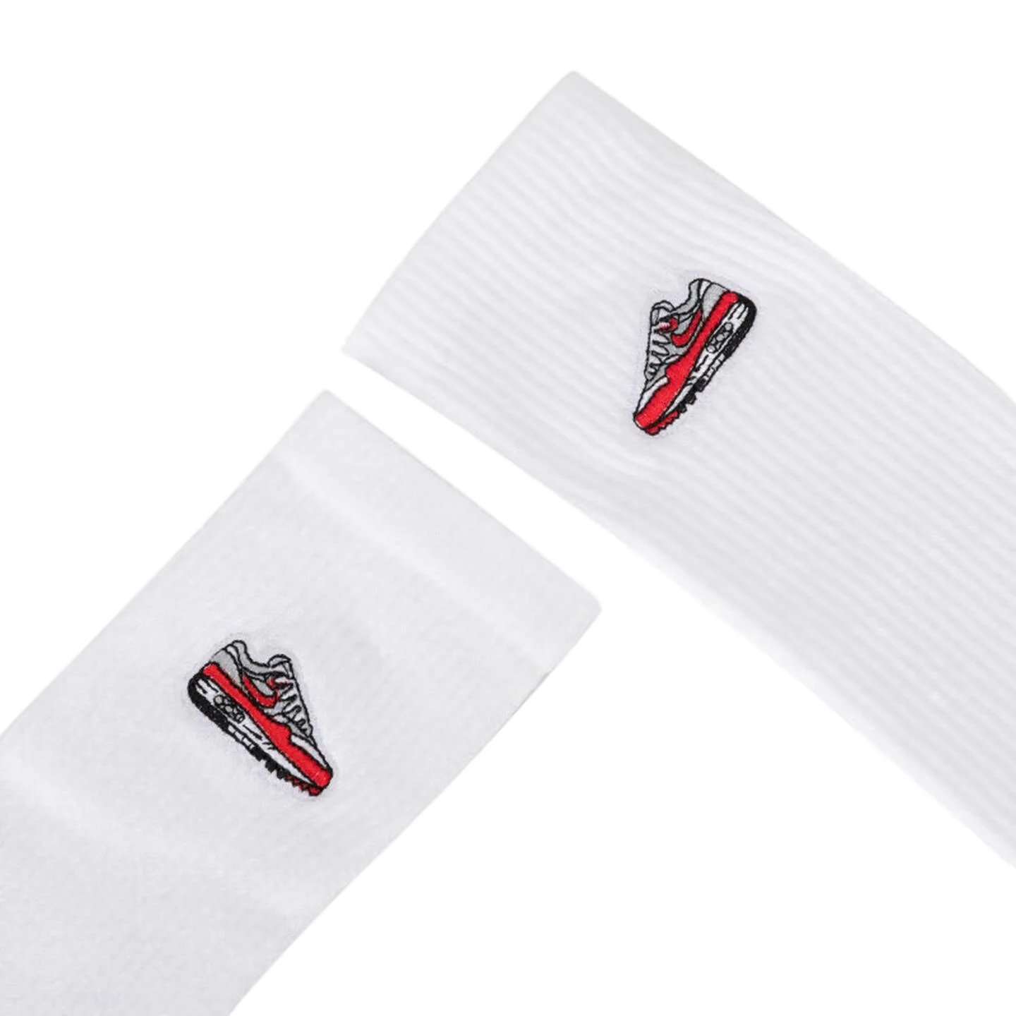 Nike Everyday Plus Logo Embroidered Anti-Slip Durable Quick-Dry Mid-Calf Sports Socks for Men, White, FQ0327-100 view 5
