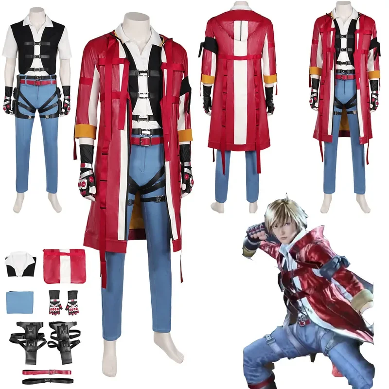 

Fantasia Game MotoGP 8 Leo cosplay costume for adult male men jacket pants disguise outfits Halloween Carnival role play suit