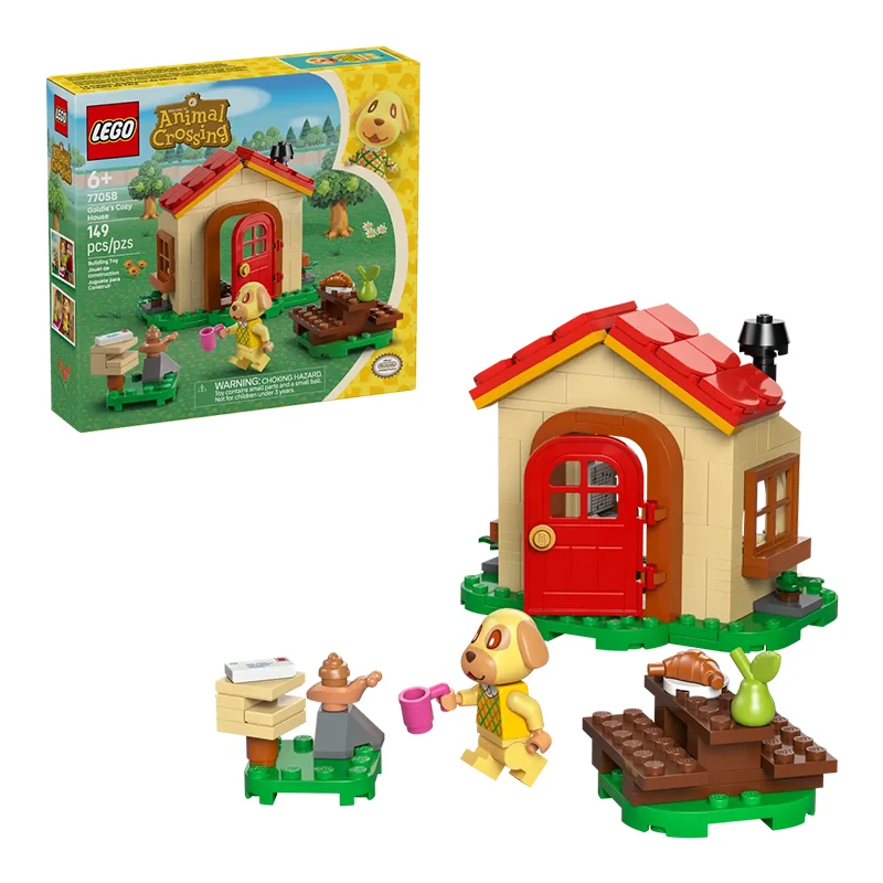

LEGO Animal Crossing 77058 Молочные конфеты для маленьких семейных детей разместить строительные блоки-головоломки в качестве подарков