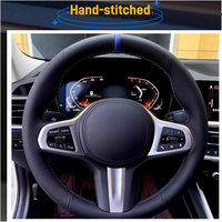 Customize Microfiber Leather Car Steering Wheel Cover For BMW M Sport G30 G31 G32 G20 G21 G11 G12 G14 G15 G16 X3 G01 X4 G02 X5 G
