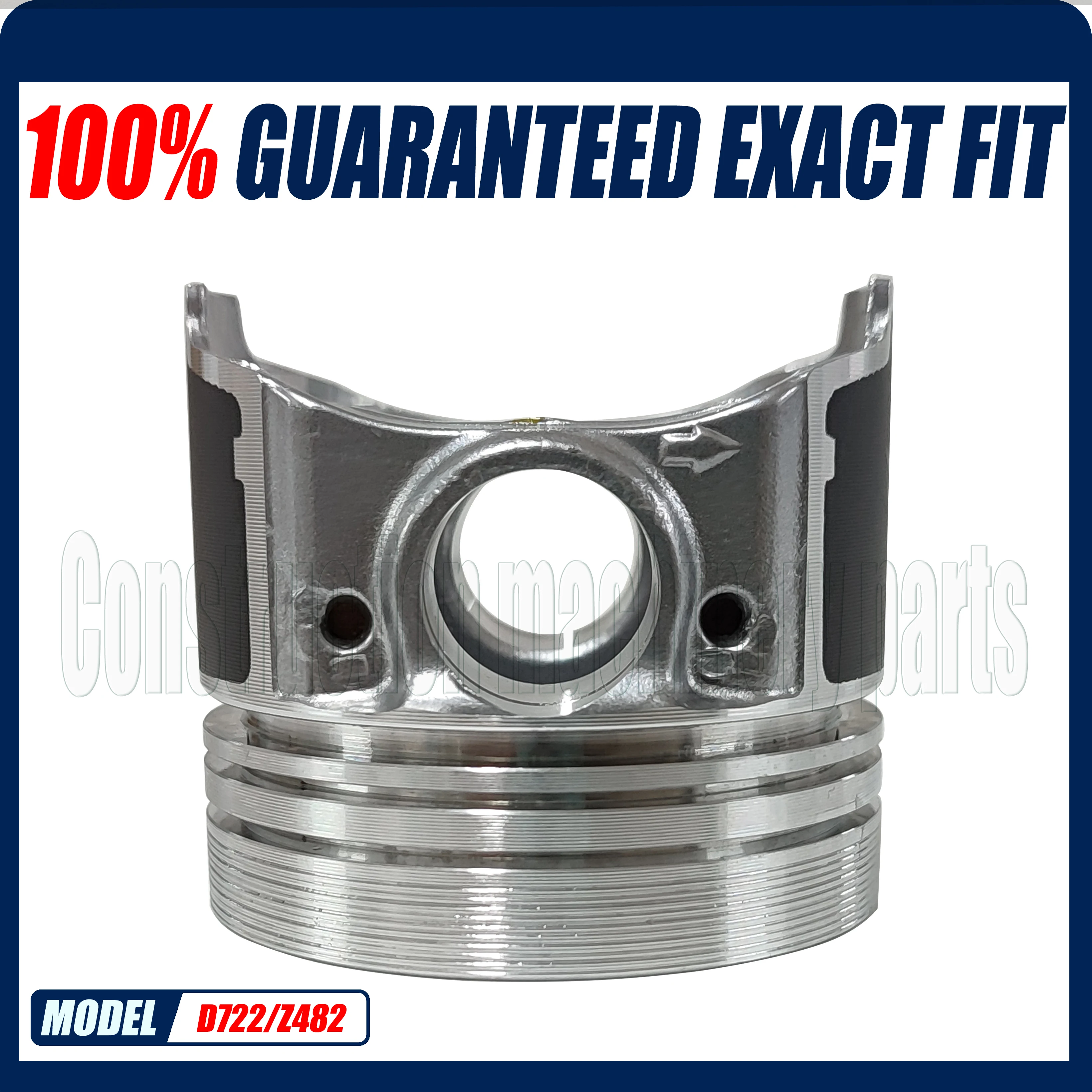 Imagem -02 - Pistão 67 mm para Kubota D722 Z482 Motor Diesel 1685121110 Jogo do Pistão