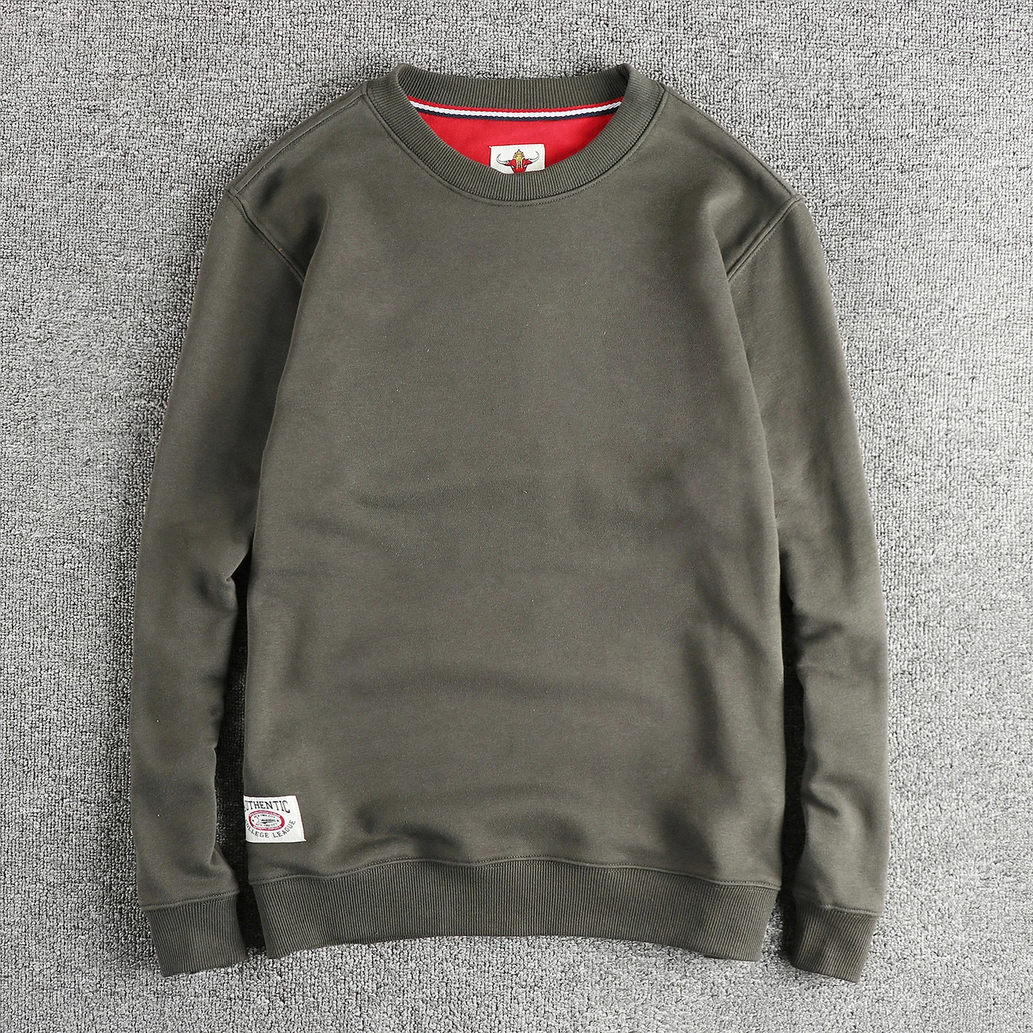 

Свитшот мужской с длинным рукавом и круглым вырезом, 320 г